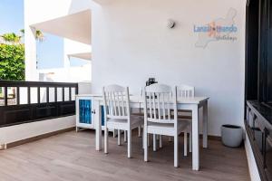 Balkón nebo terasa v ubytování Casita Luna VV Playa Bastian