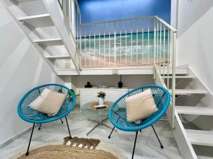 Et opholdsområde på Appartamento a Genova con parcheggio privato a due passi dal mare