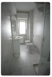 Koupelna v ubytování Clapa house medium