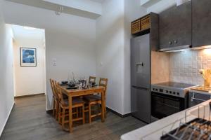 Kuchyň nebo kuchyňský kout v ubytování Kastella Bohemian Pied a Terre