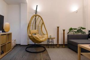 Posezení v ubytování Kastella Bohemian Pied a Terre