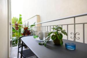 Balkón nebo terasa v ubytování Kastella Bohemian Pied a Terre