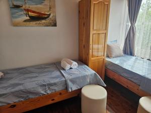Postel nebo postele na pokoji v ubytování Вила Кула