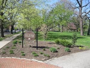 Um jardim em Columbus St Haus German Villagepetsok