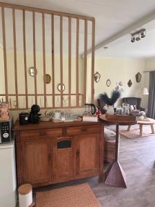 Posezení v ubytování B&B Bombon