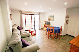 Część wypoczynkowa w obiekcie Xavier - oceanfront apartment with sea views in Calpe