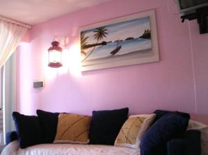 Khu vực ghế ngồi tại Dimora Il Porto segreto