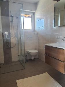 Kúpeľňa v ubytovaní Hotel Garni Schieferle