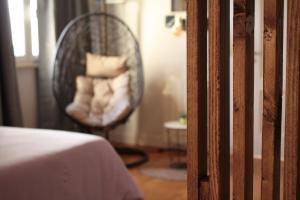 Postel nebo postele na pokoji v ubytování La Pietra Nera - Etna Home