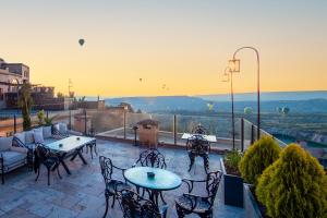 Balkón nebo terasa v ubytování Vigor Cappadocia - Special Class