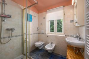 Kúpeľňa v ubytovaní Villa Lipa