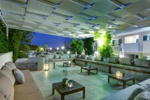 Гостиная зона в 2 Bed Kalokeri Apartment Fiskardo Kefalonia