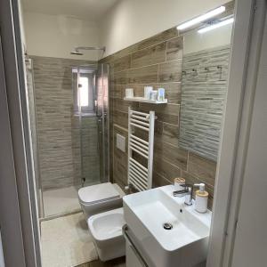 Et badeværelse på Casa Rebocco