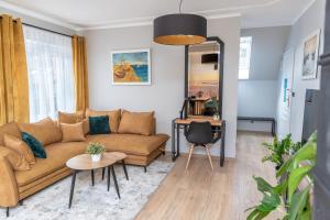 Posezení v ubytování Ośrodek Wypoczynkowy Relaks i Apartamenty