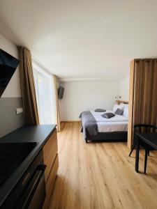 Postel nebo postele na pokoji v ubytování Apartma Neja