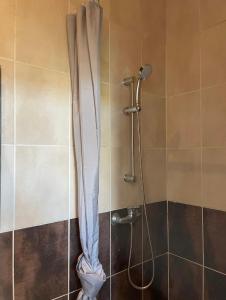 Koupelna v ubytování Hotel Rex