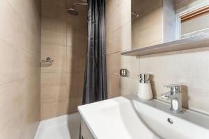 Koupelna v ubytování Hotel karel de stoute