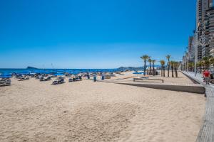 Ein Strand an oder in der Nähe der Ferienwohnung