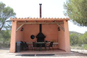 A patio or other outdoor area at Casas rurales embalse del Cenajo