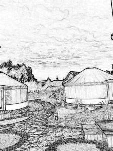 Fotografie z fotogalerie ubytování Jurty Glamping Moje Taghazout v destinaci Lubiatowo