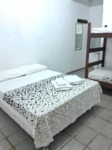 Postel nebo postele na pokoji v ubytování Pousada Maia