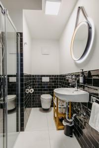 Koupelna v ubytování Loft Schottenau