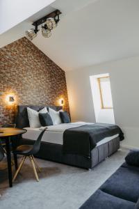 Voodi või voodid majutusasutuse Loft Schottenau toas