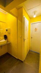 Kuchyň nebo kuchyňský kout v ubytování Lamparina Hostel