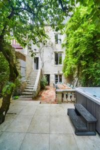 Κήπος έξω από το Maison avec spa dans l'hypercentre de Blois
