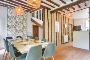 Η κουζίνα ή μικρή κουζίνα στο Maison avec spa dans l'hypercentre de Blois