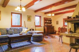 Posezení v ubytování Chalet Primus Near Soča Gorge - Happy Rentals