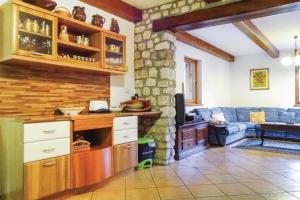 Kuchyň nebo kuchyňský kout v ubytování Chalet Primus Near Soča Gorge - Happy Rentals