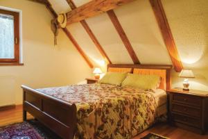 Postel nebo postele na pokoji v ubytování Chalet Primus Near Soča Gorge - Happy Rentals