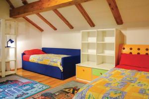 Postel nebo postele na pokoji v ubytování Chalet Primus Near Soča Gorge - Happy Rentals