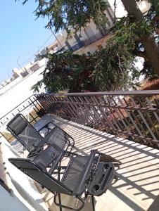 Balkón nebo terasa v ubytování B&B Il Cedro