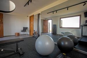 Fitness centrum a/nebo fitness zařízení v ubytování Ktima Lipsi, Panorama Pool Views