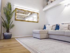 Χώρος καθιστικού στο CASA LE 4 ARTI - 86Mq in Via Lagrange 43 LUXURY