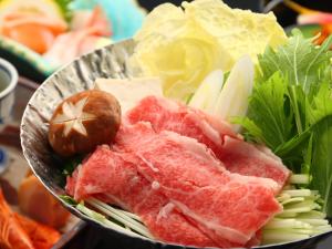 傳統日式旅館或附近的食物