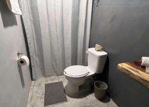 Koupelna v ubytování Casa Ik en Coba