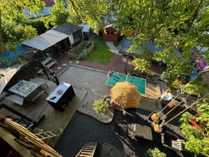 Zahrada ubytování Tiny House Le Poulailler