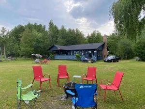 Κήπος έξω από το Sunrise net cottage