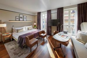 Postel nebo postele na pokoji v ubytování Mandarin Oriental, Milan