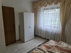 Postel nebo postele na pokoji v ubytování Ferienhaus Helene