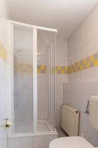 Koupelna v ubytování Bauernhof Flucher-Plaschg