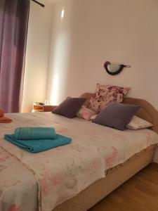 Postel nebo postele na pokoji v ubytování Villa Grafenberg Ulcinj