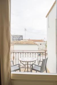 A balcony or terrace at HISTORIA- Dimore Vico Ghezzi