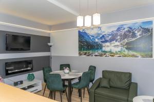 Posezení v ubytování Apartament na Krupówkach - Orkana 1