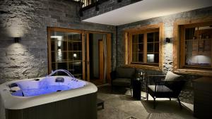 Posezení v ubytování Chalet WildRuh + 37 fotografií