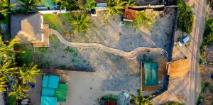 Letecký snímek ubytování Kategha Beach Guesthouse