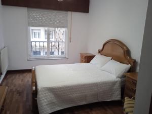 Cama o camas de una habitación en Paz da Brea